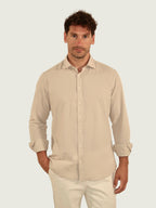 COTTON SHIRT LATTE
