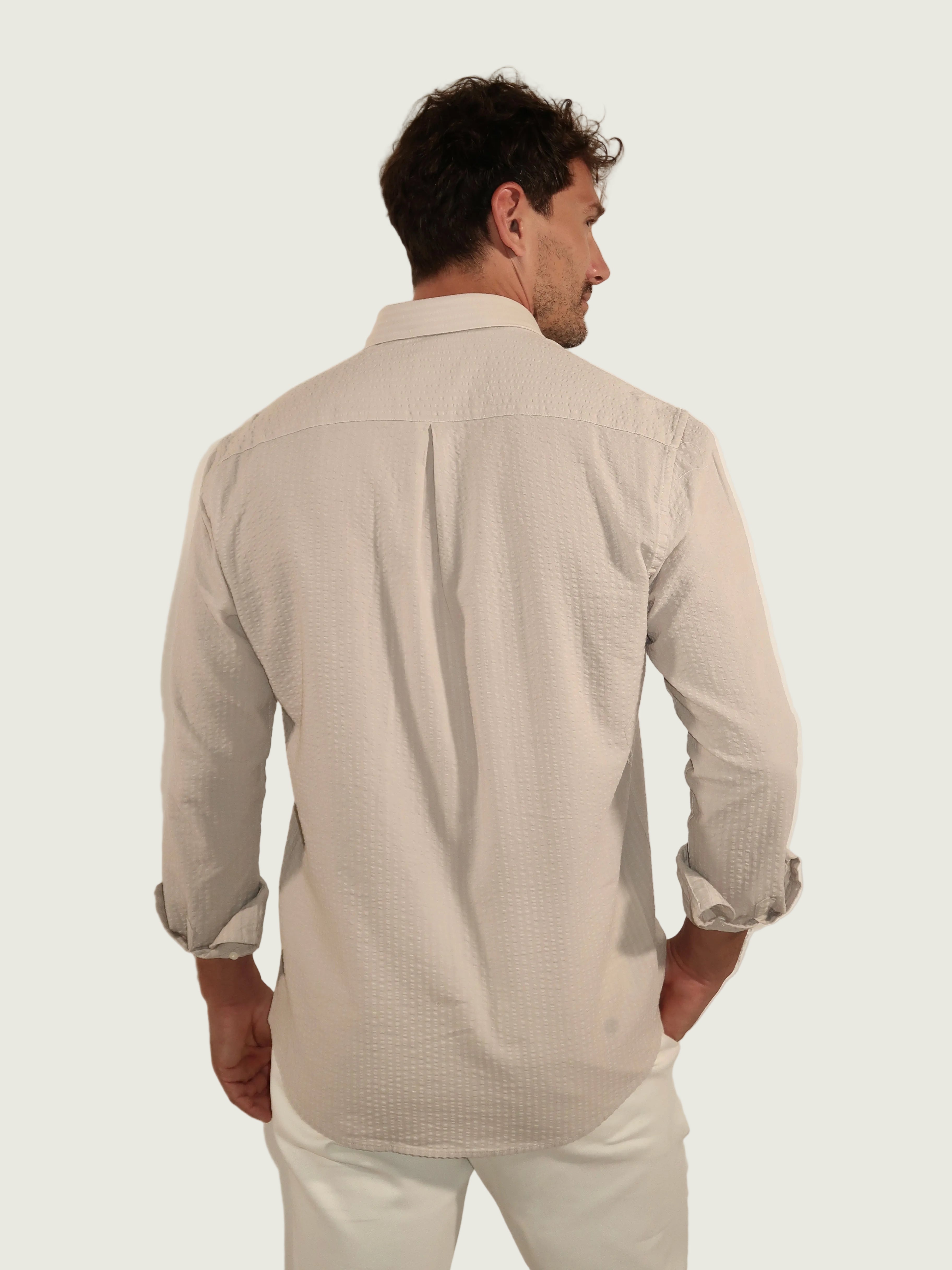 COTTON SHIRT LATTE