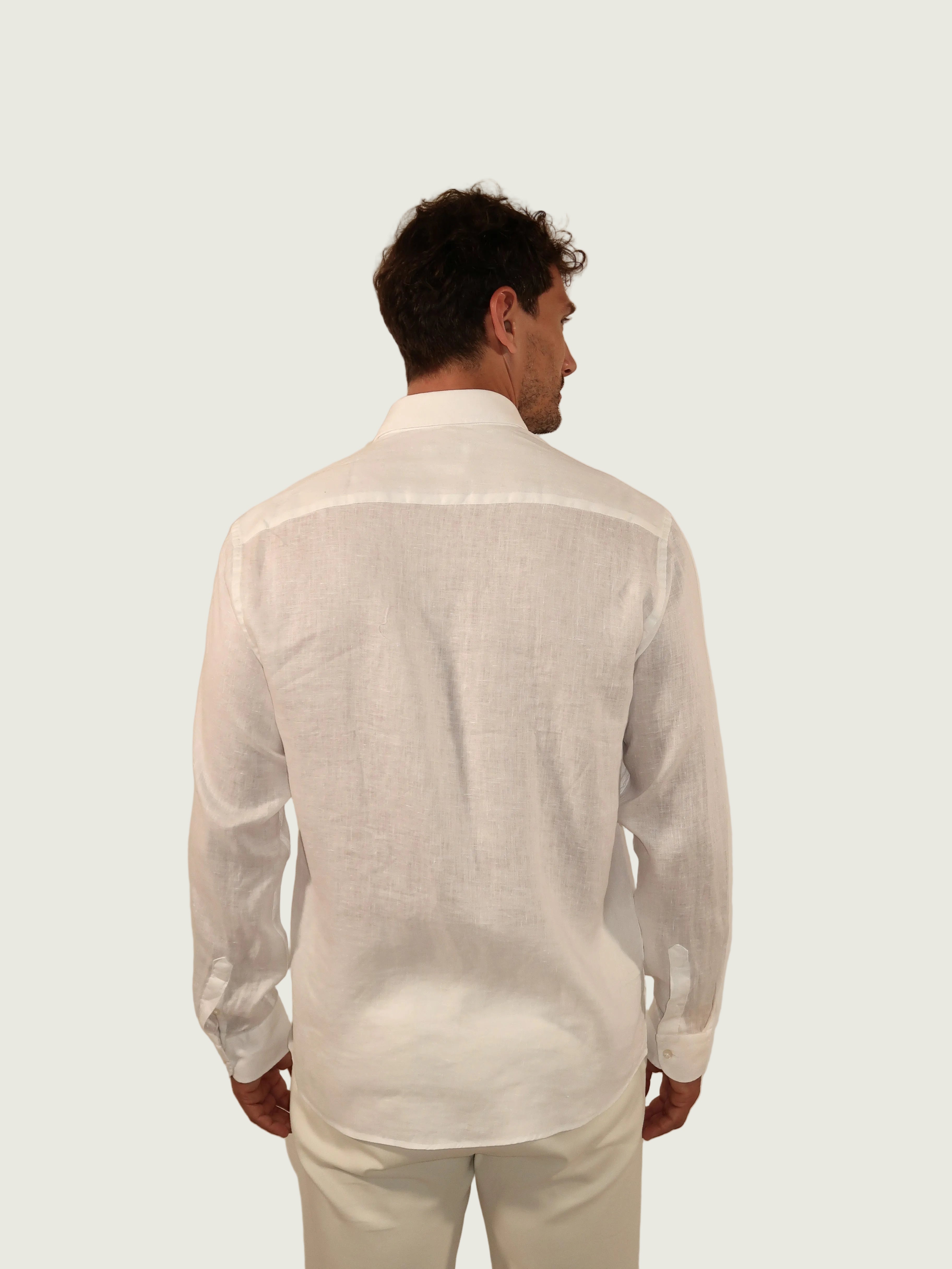 LINEN SHIRT WHITE