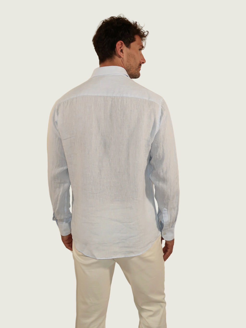 LINEN SHIRT BLUE
