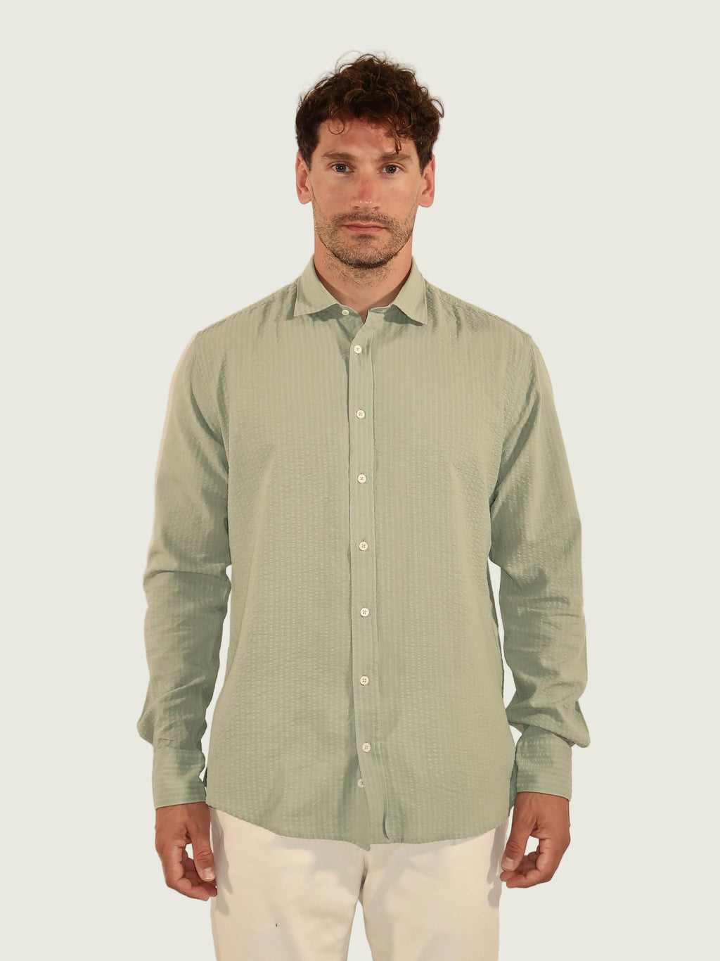 COTTON SHIRT MINT