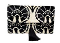 TEXI CLUTCH BLACK AND WHITE