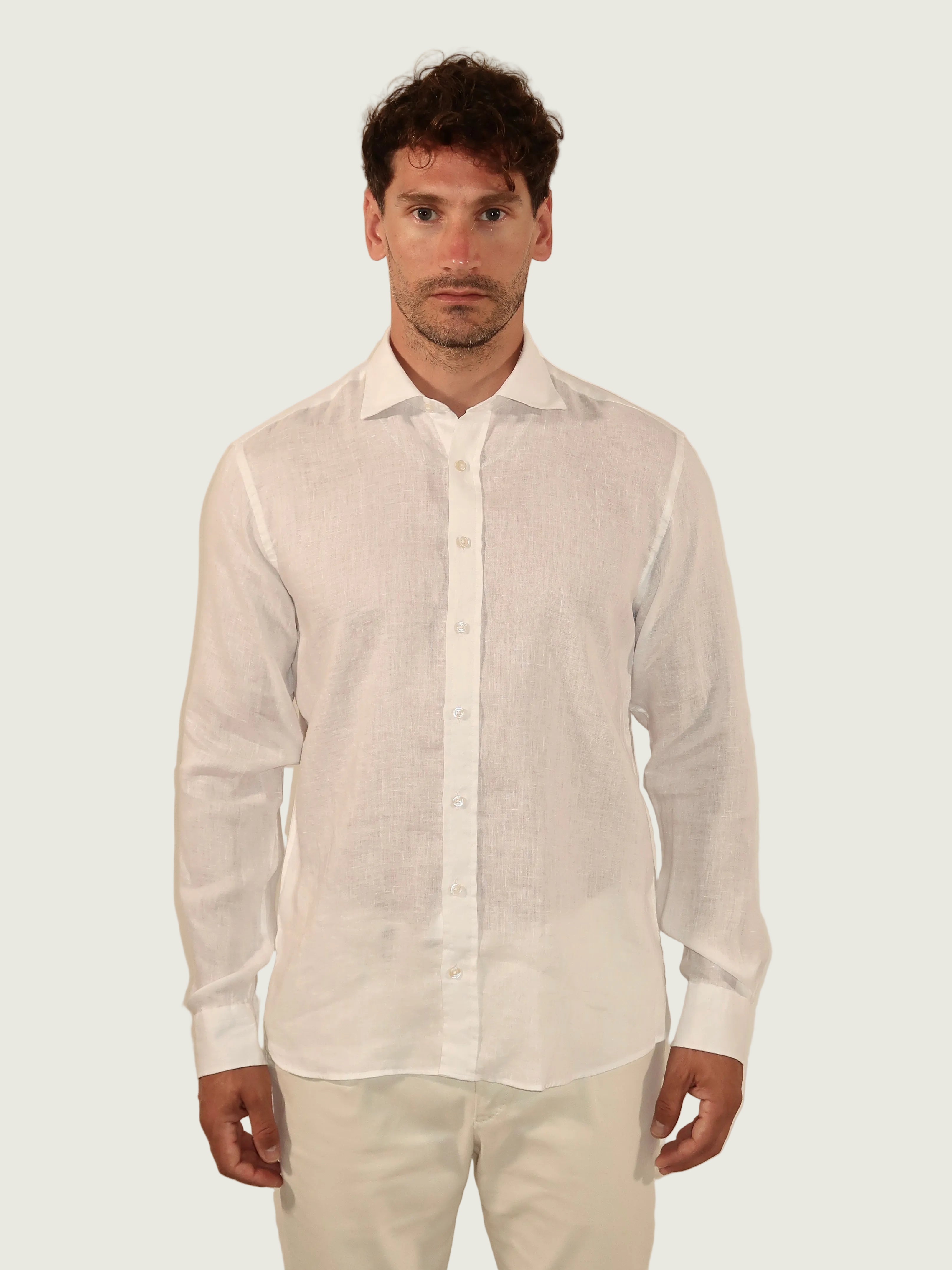 LINEN SHIRT WHITE