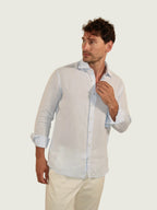 LINEN SHIRT BLUE