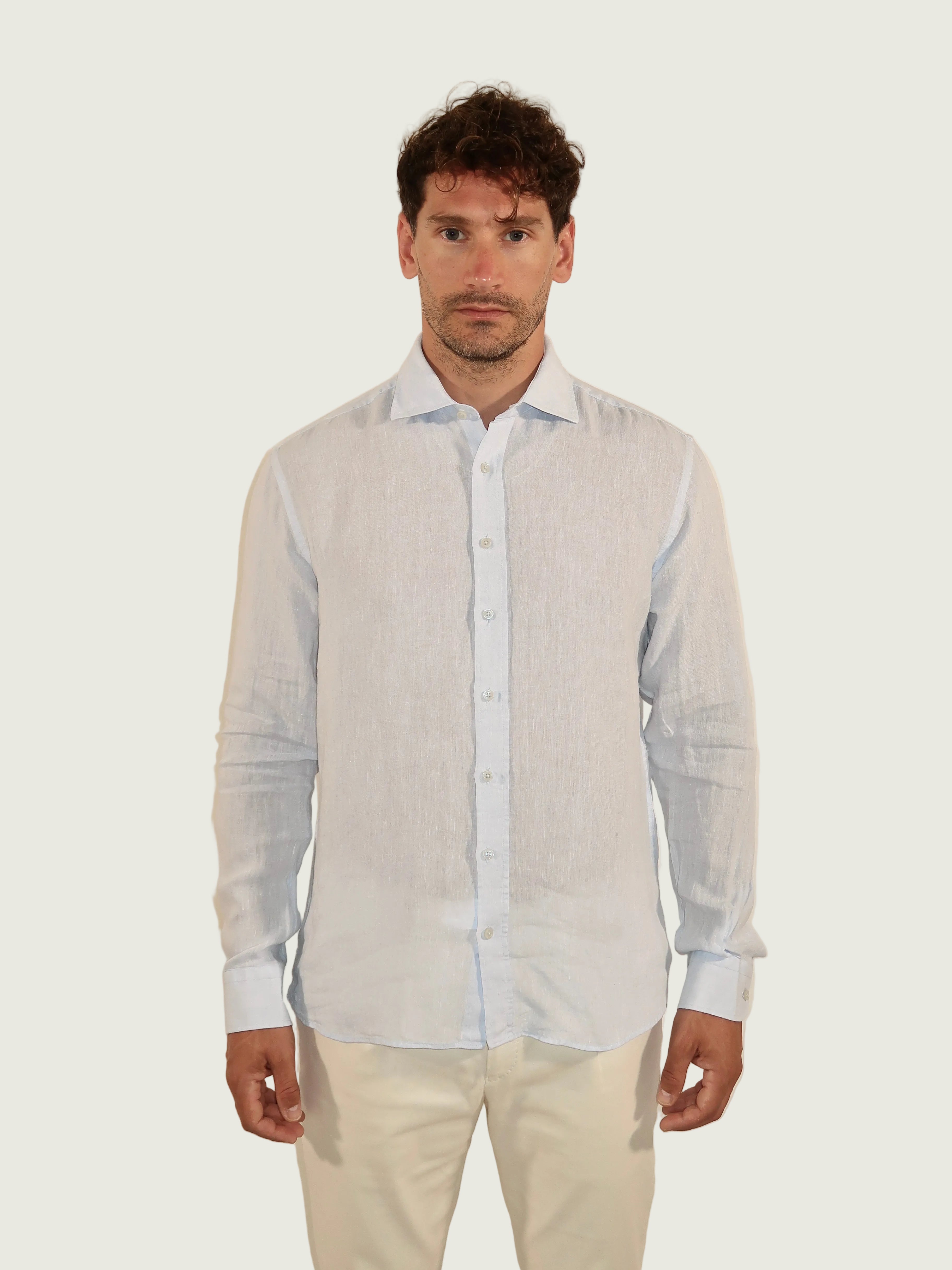 LINEN SHIRT BLUE